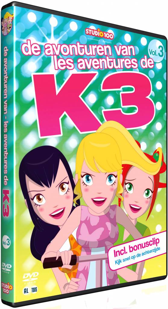 K3 Dvd Avonturen Van K3 Vol 3 k3 kopen in de aanbieding
