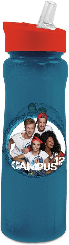 Campus 12 Drinkfles Blauw campus 12 kopen in de aanbieding