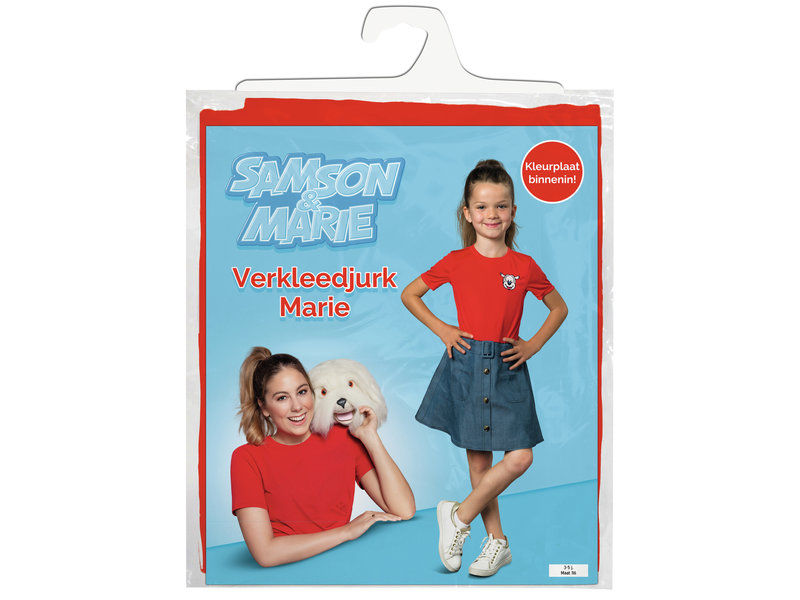 Verkleedjurk Samson en Marie Marie Studio 100 Verkleedjurk Samson en Marie Marie Studio 100