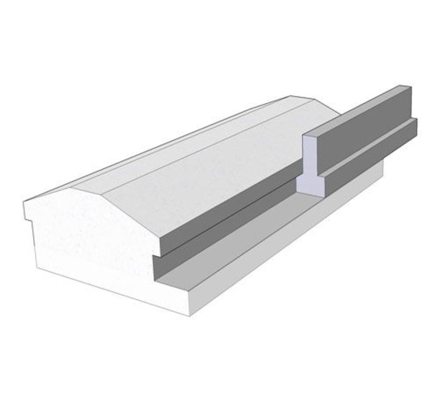 Broodjesvloer EPS broodje h.o.h. 60cm Rc=5.0