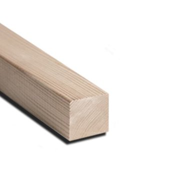 Vurenhout 44 x 45 mm lengte 420cm