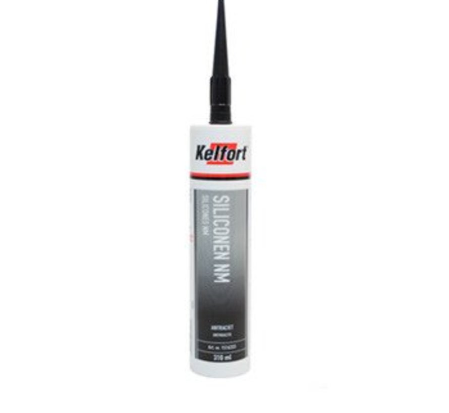 Kelfort siliconenkit Type NM natuursteengrijs 310ml