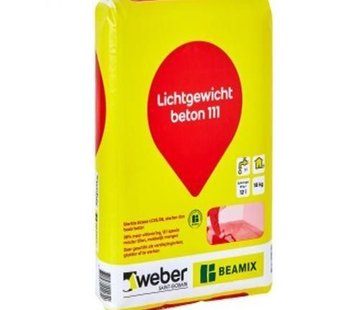 Weber Beamix lichtgewicht beton 111 (18kg)