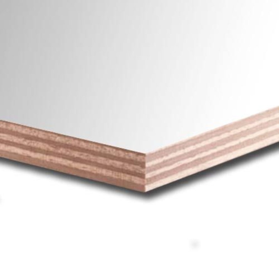 Okoume garantieplaat 15 mm gegrond 310 x 153cm 25jr.
