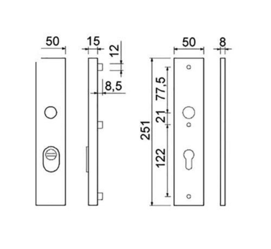 Oxloc® langschild VH krukgat PC 92 F1