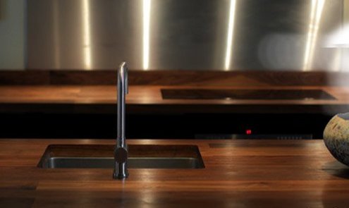 Houten werkbladen behandelen