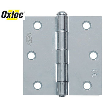 Oxloc® scharnier 76 x 76 mm recht verzinkt