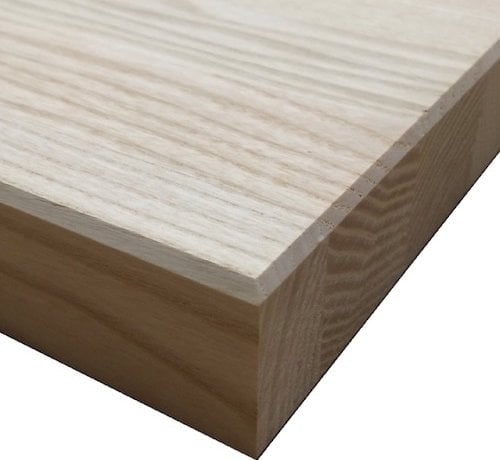 Bouwonline Massief houten werkblad Essen 27mm 420x64cm