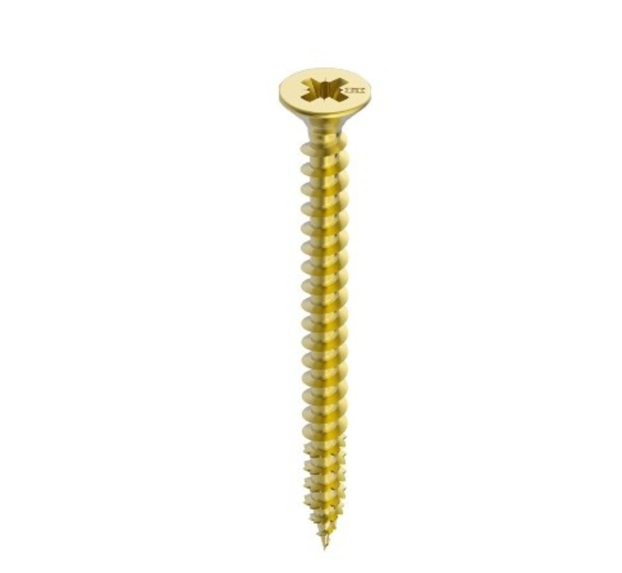 Houtschroef verzinkt Torx - 4.0 x 60 mm (200 stuks)