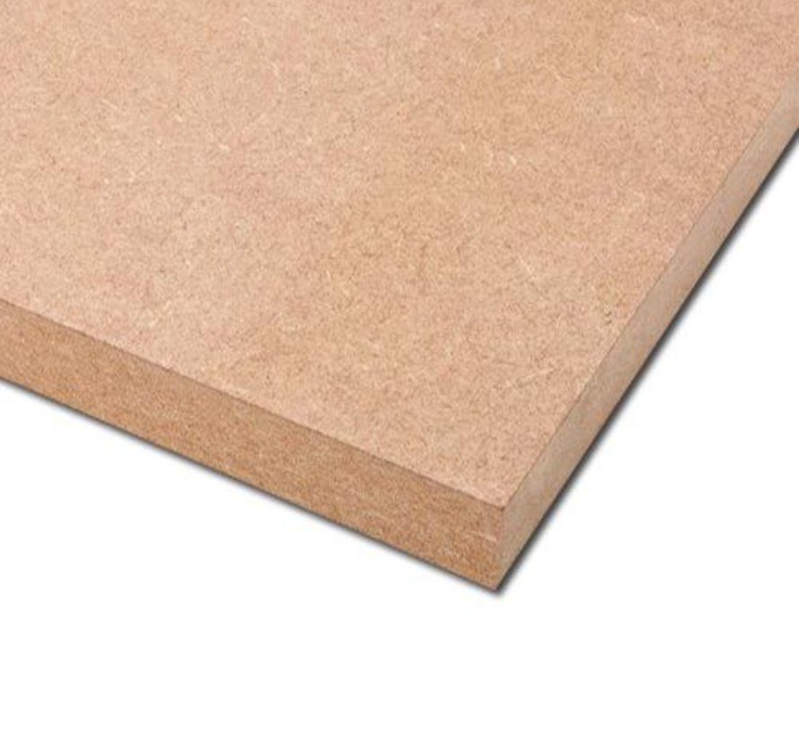 MDF Plaatmateriaal 18 mm 244 x 122cm - BouwOnline.com