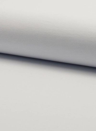 Madeline wit - effen french terry oeko tex