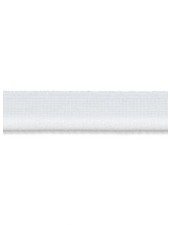 elastic piping white matt