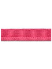 fuchsia elastische paspel mat