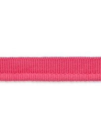 fuchsia elastische paspel mat