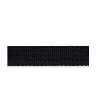 elastic piping black matt