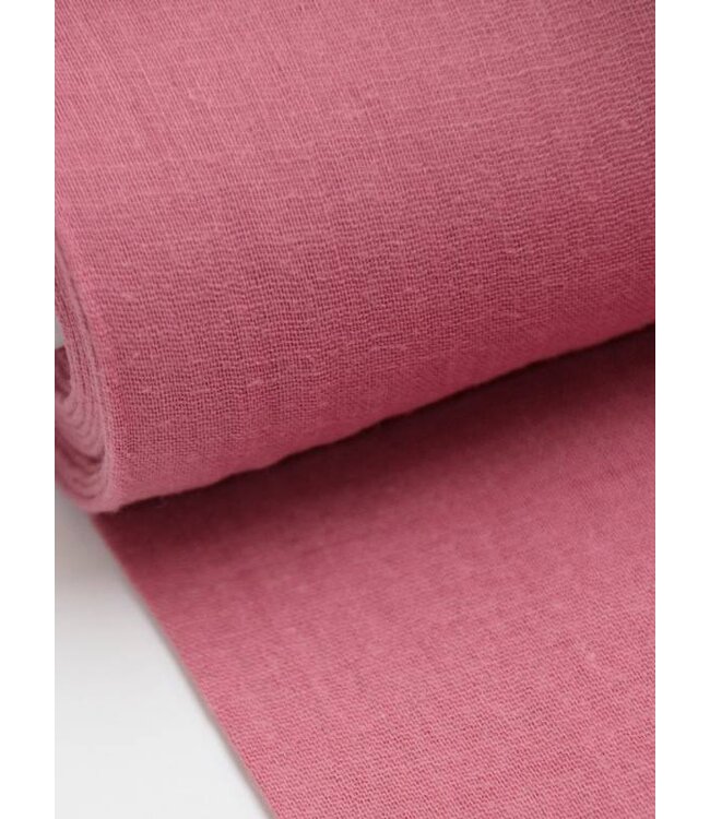 donker oudroze tetra - double gauze