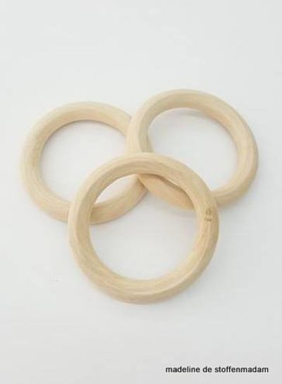 wooden teething ring
