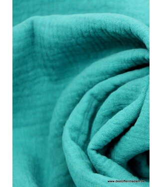 tetra fabric - turquoise blue