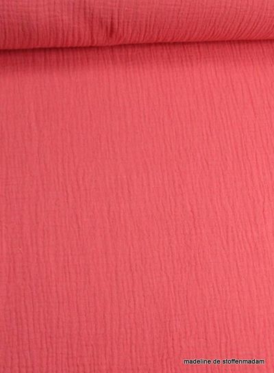 coral tetra fabric – double gauze