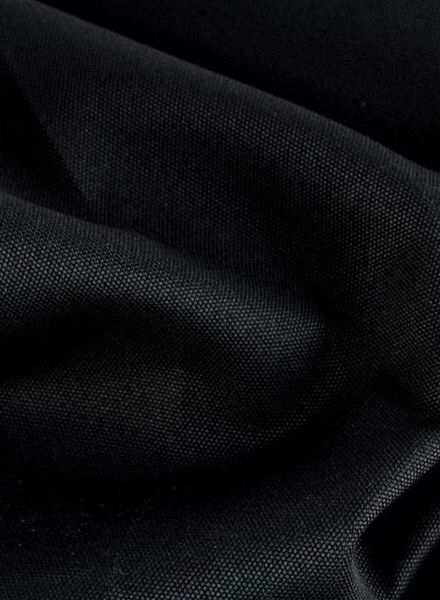 Canvas - hele mooie tassenstof - zwart