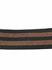 copper and black elastic