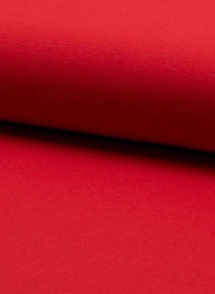 Madeline red  -  plain jersey