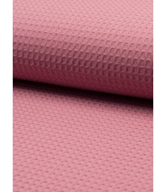 old pink - waffle cotton