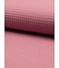 oud roze - wafelkatoen