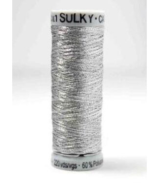 Gutermann metallic zilver - 200m