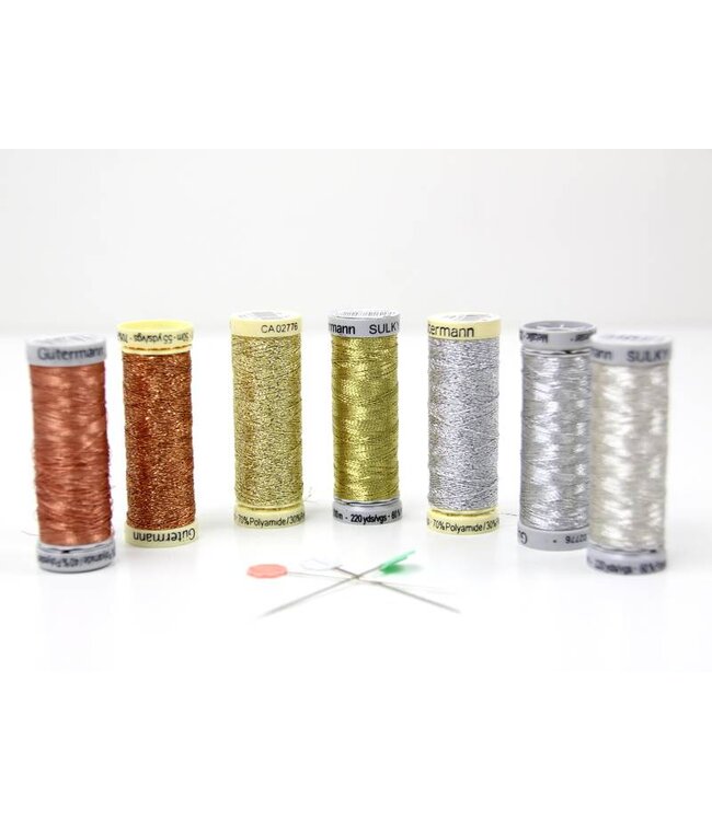 Gutermann met. goud glinster 50m