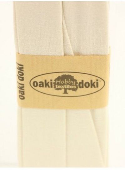 Oaki Doki creme - tricot biais 3 meter