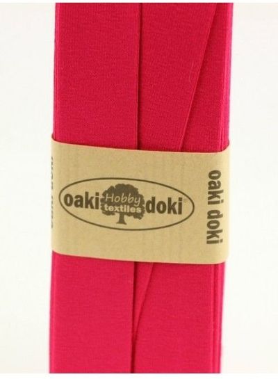 Oaki Doki fuchsia - jersey bias 3 meters