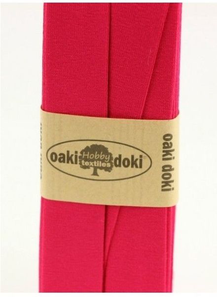 Oaki Doki fuchsia - jersey bias 3 meters