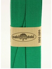 Oaki Doki grass green  -  biais jersey  3 meter
