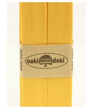 Oaki Doki yellow - biais jersey 3 meter
