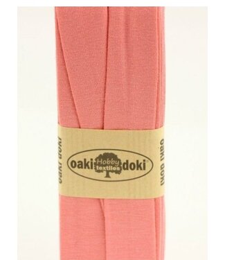 Oaki Doki salmon -  biais jersey 3 meter
