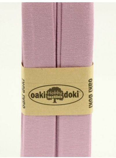 Oaki Doki lila -  biais tricot 3 meter