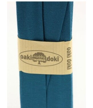 Oaki Doki petrol -  jersey biais 3 meter