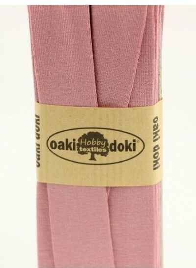 Oaki Doki oudroze - tricot biais 3 meter