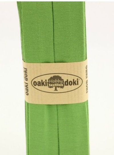 Oaki Doki bright green - jersey biais 3 meter