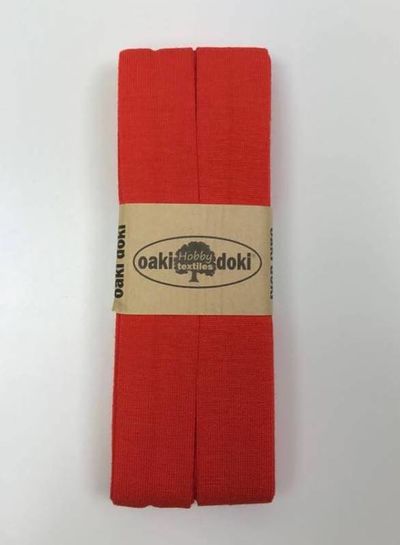 Oaki Doki oranje - tricot biais 3 meter