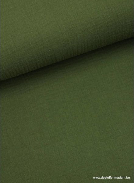 khaki tetra - double gauze