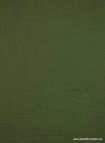 khaki tetra - double gauze