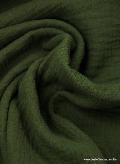 khaki tetra - double gauze