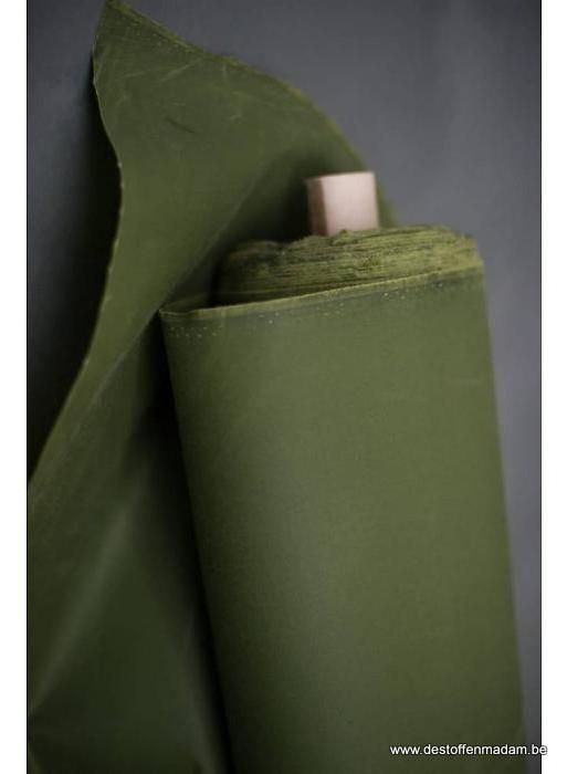 dry oilskin grass green Madeline de stoffenmadam