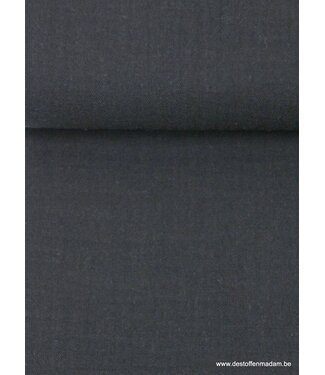 black plain tetra - double gauze