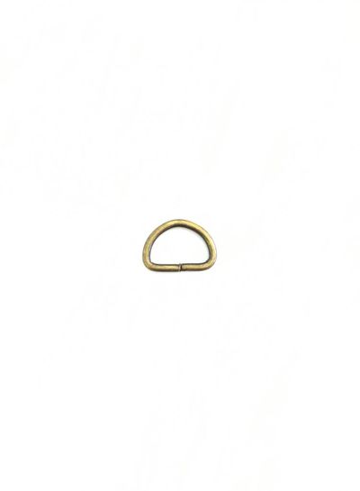 D-ring brons 25mm per 4