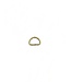 d-ring 15mm brons per 4