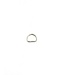d-ring zilver 13mm