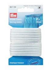 2 meter Shirring elastic 25mm